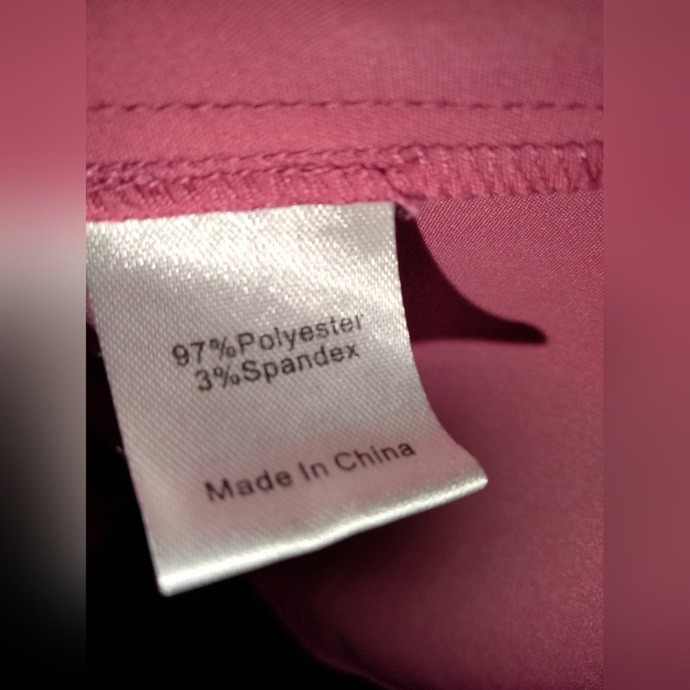 Tuckernuck (Sz M) Pink Ruffle Neck V-Back Tie Bow Sleeveless Shift Blythe Dress - Picture 6 of 10